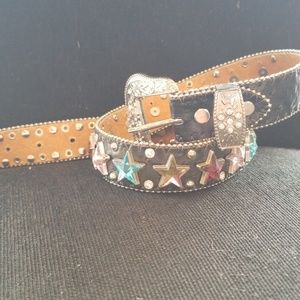 Rhinestone belt